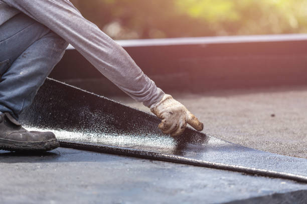 Professional Waterproofing technician working in Union, MI